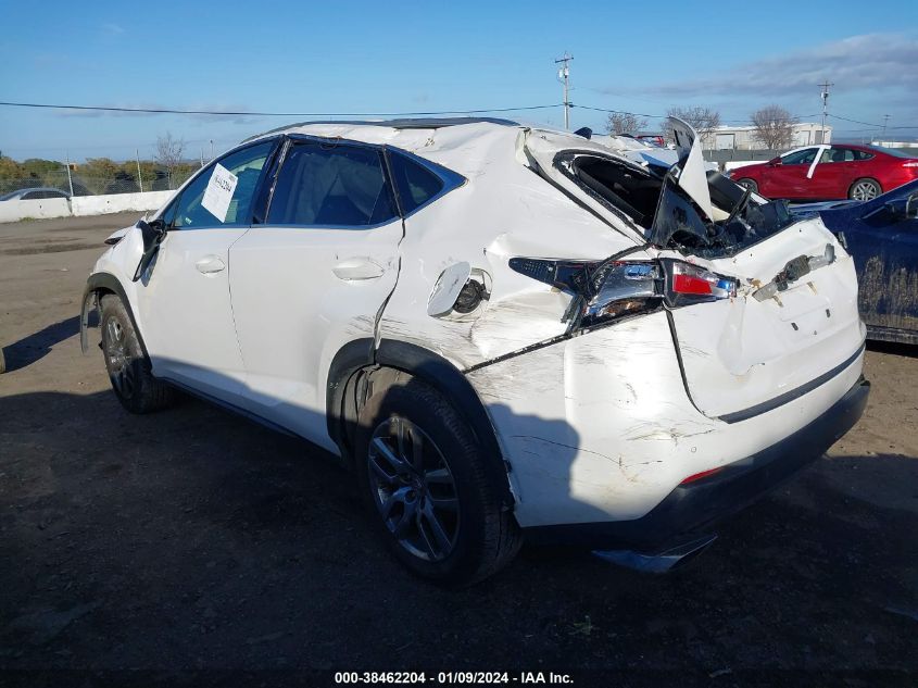 2015 Lexus Nx 200T VIN: JTJBARBZ7F2024828 Lot: 38462204