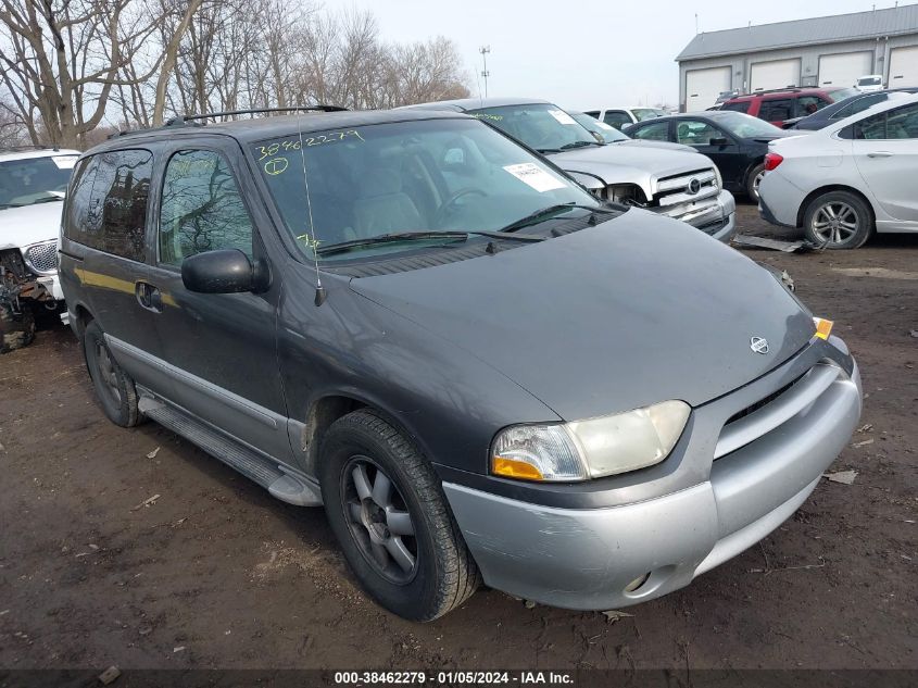 2002 Nissan Quest Gxe VIN: 4N2ZN15T72D808923 Lot: 38462279