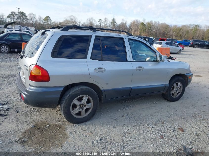 KM8SC13E44U615965 2004 Hyundai Santa Fe Gls/Lx