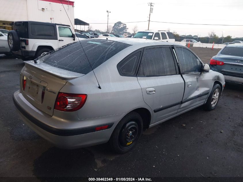 2004 Hyundai Elantra Gt VIN: KMHDN56D74U107275 Lot: 38462349