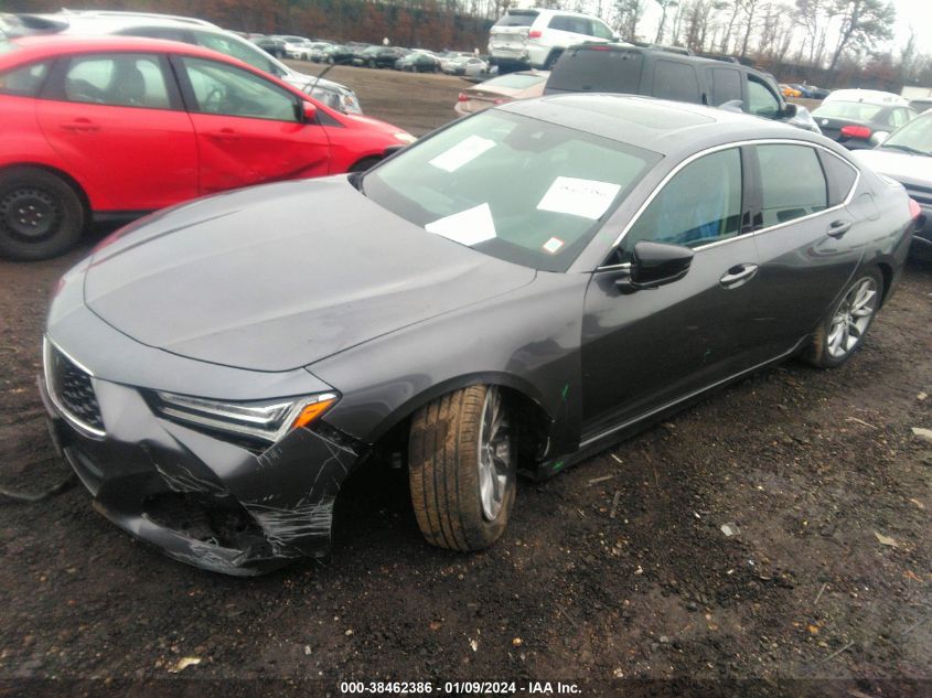 19UUB5F31MA007387 2021 Acura Tlx Standard