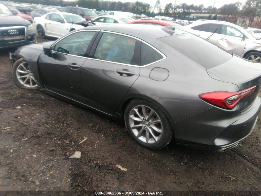 19UUB5F31MA007387 2021 Acura Tlx Standard