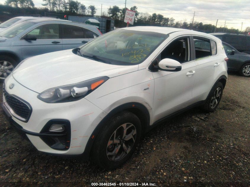 2020 Kia Sportage Lx VIN: KNDPMCAC1L7691385 Lot: 38462545