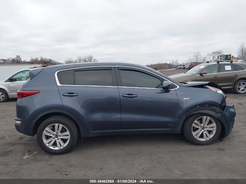 2019 Kia Sportage Lx VIN: KNDPMCAC6K7502986 Lot: 38462568