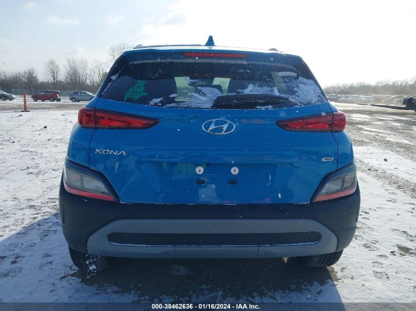 KM8K6CABXPU980084 2023 Hyundai Kona Sel