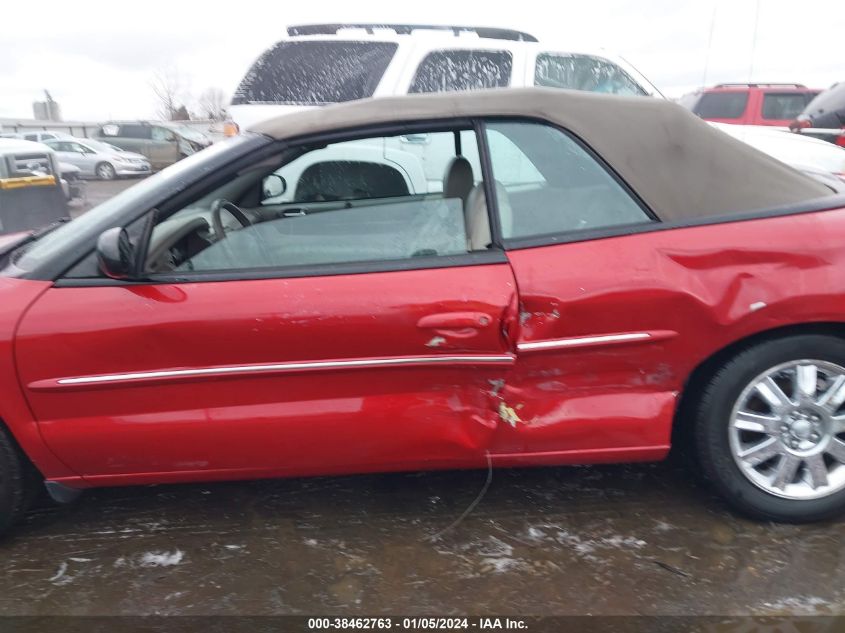 2005 Chrysler Sebring Limited VIN: 1C3EL65R35N677002 Lot: 38462763