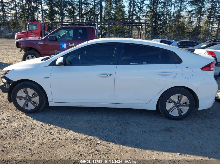 KMHC65LC7KU174136 2019 Hyundai Ioniq Hybrid Blue