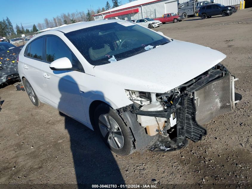 2019 Hyundai Ioniq Hybrid Blue VIN: KMHC65LC7KU174136 Lot: 38462783