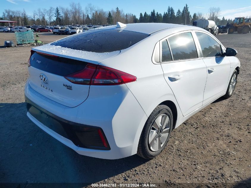 KMHC65LC7KU174136 2019 Hyundai Ioniq Hybrid Blue