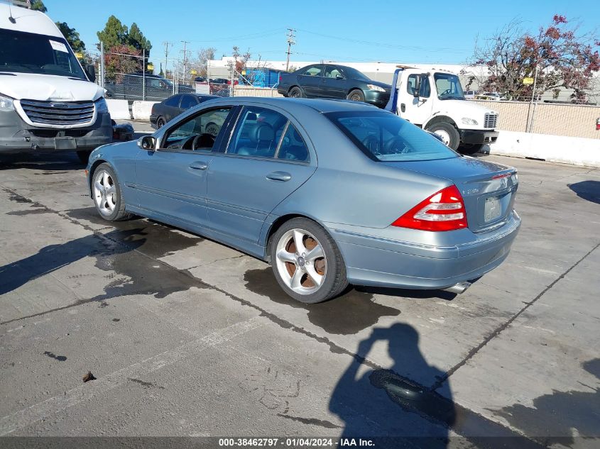 WDBRF40J94A593183 2004 Mercedes-Benz C 230 Kompressor Sport/Sport