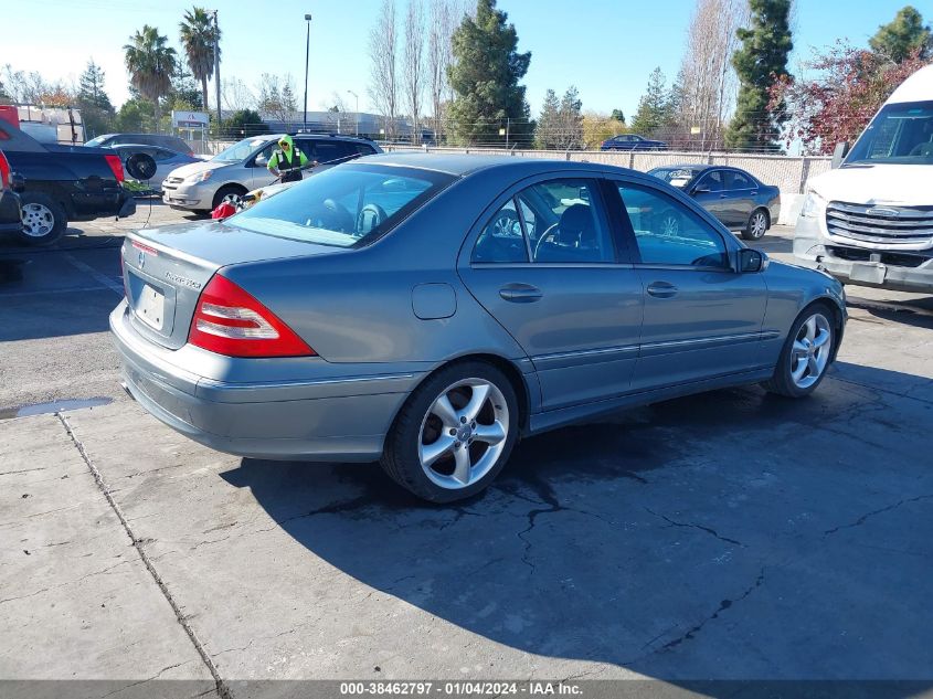 WDBRF40J94A593183 2004 Mercedes-Benz C 230 Kompressor Sport/Sport