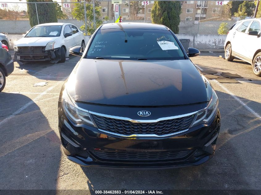 2019 Kia Optima Lx VIN: 5XXGT4L31KG339001 Lot: 38462883