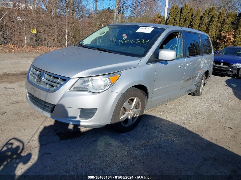 2010 Volkswagen Routan Se VIN: 2V4RW3D12AR272542 Lot: 38463134