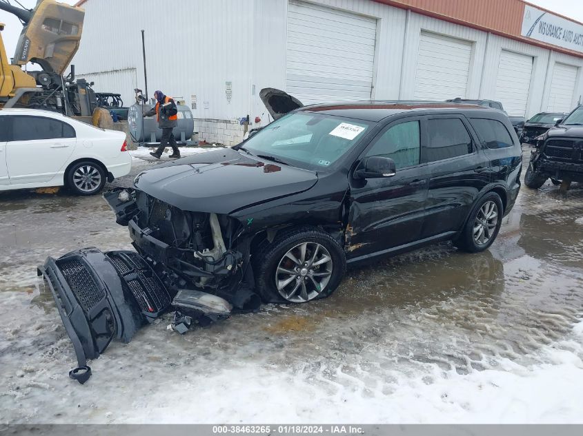 2014 Dodge Durango Limited VIN: 1C4RDHDG7EC586204 Lot: 38463265