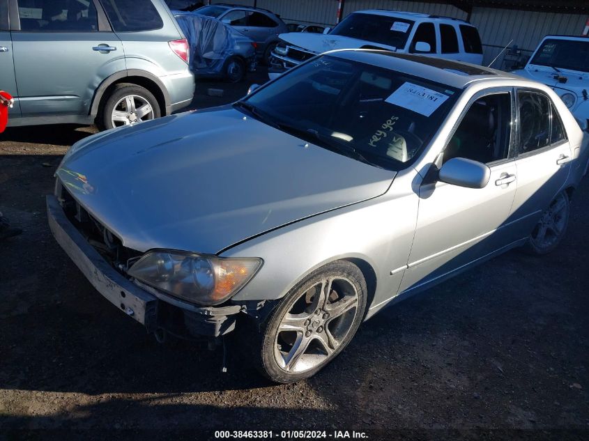 JTHBD182X10032544 2001 Lexus Is 300 Base (A5)