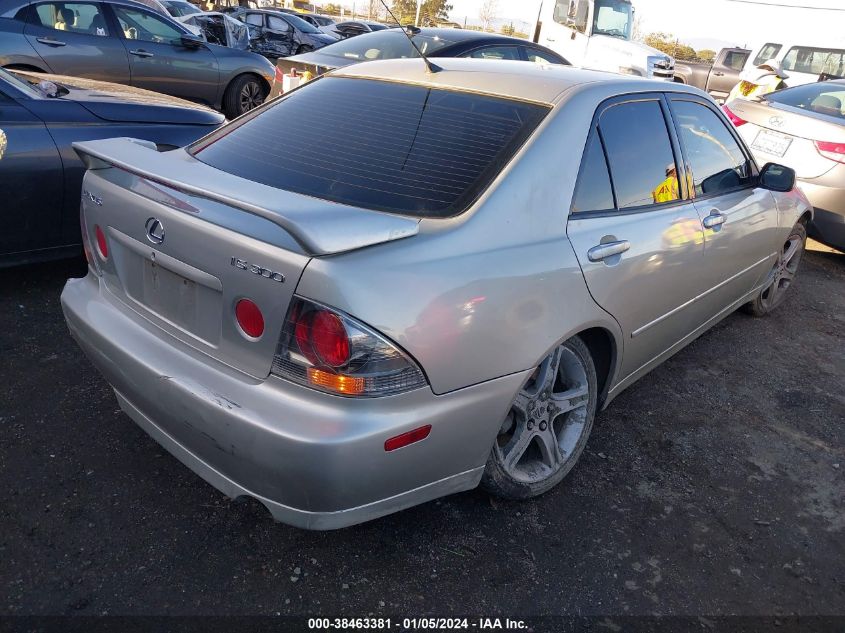 JTHBD182X10032544 2001 Lexus Is 300 Base (A5)