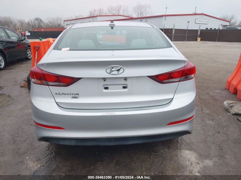 KMHD74LF6HU087195 2017 Hyundai Elantra Se