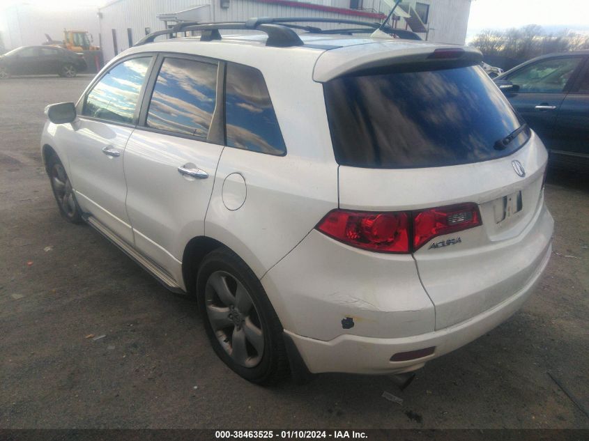 5J8TB18567A001642 2007 Acura Rdx