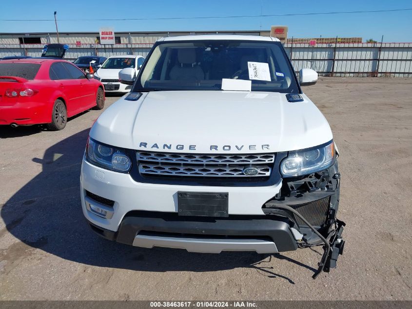 2017 Land Rover Range Rover Sport 3.0L V6 Supercharged Hse VIN: SALWR2FV2HA673451 Lot: 38463617