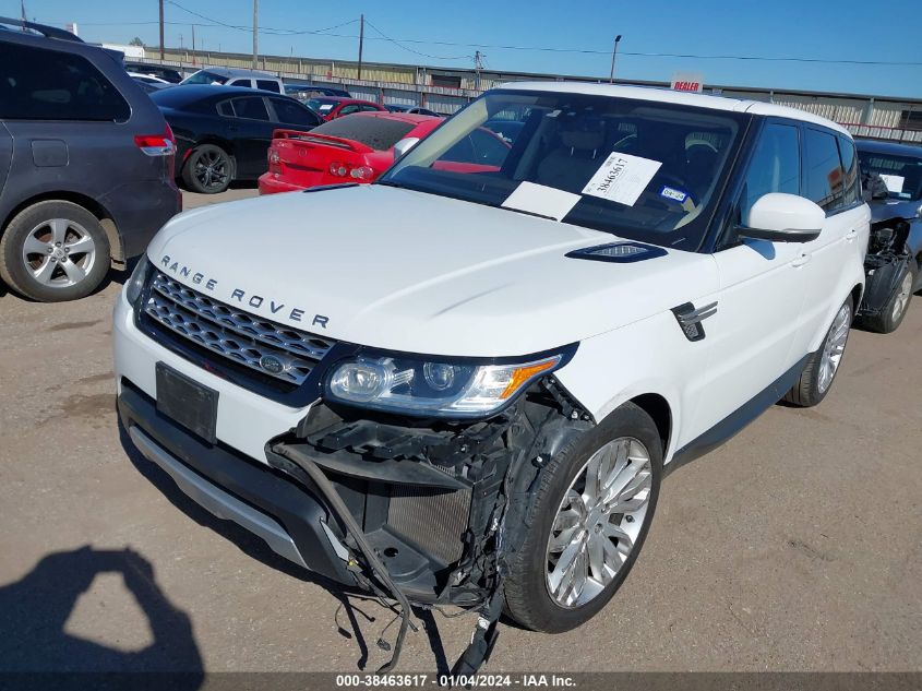 2017 Land Rover Range Rover Sport 3.0L V6 Supercharged Hse VIN: SALWR2FV2HA673451 Lot: 38463617