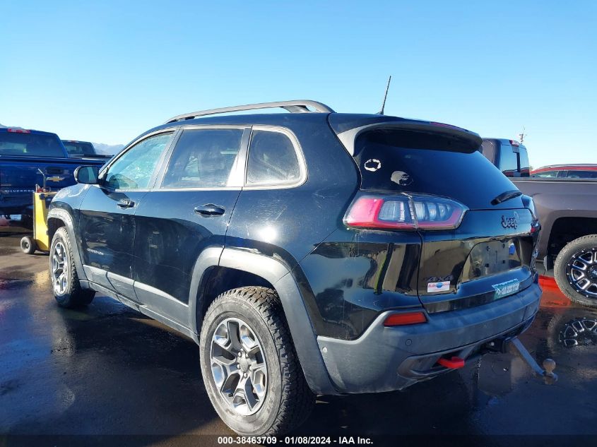 2019 Jeep Cherokee Trailhawk Elite 4X4 VIN: 1C4PJMBX3KD217485 Lot: 38463709