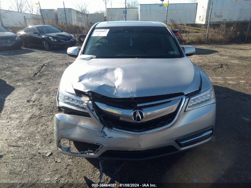 5FRYD4H45EB008446 2014 Acura Mdx Technology Package