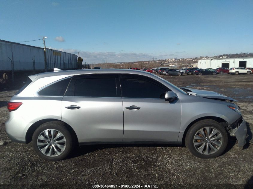 5FRYD4H45EB008446 2014 Acura Mdx Technology Package