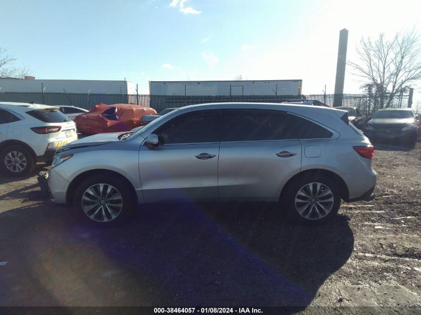 5FRYD4H45EB008446 2014 Acura Mdx Technology Package