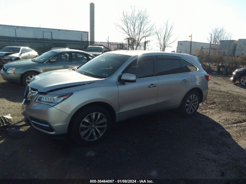 5FRYD4H45EB008446 2014 Acura Mdx Technology Package