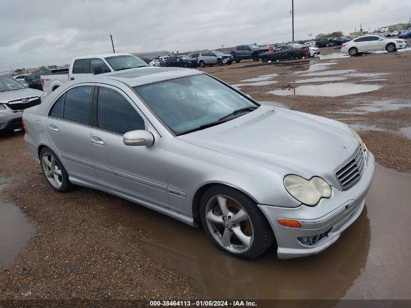 2006 Mercedes-Benz C 230 Sport VIN: WDBRF52H96A869817 Lot: 39091465