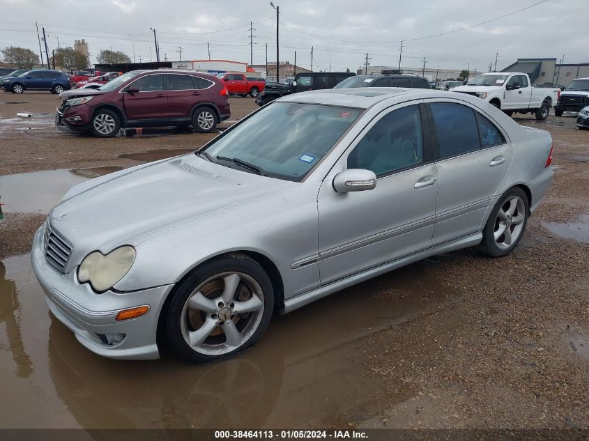 2006 Mercedes-Benz C 230 Sport VIN: WDBRF52H96A869817 Lot: 39091465