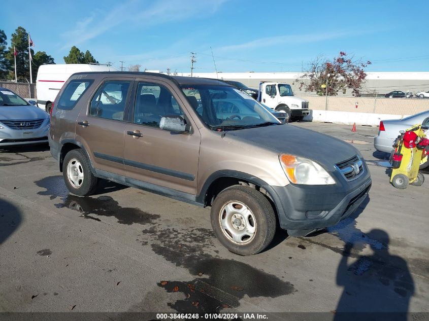 2004 Honda Cr-V Lx VIN: SHSRD78414U245112 Lot: 38464248