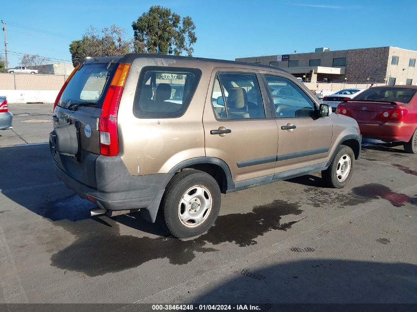 2004 Honda Cr-V Lx VIN: SHSRD78414U245112 Lot: 38464248