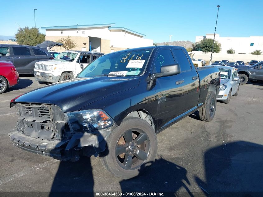 2017 Ram 1500 Express Quad Cab 4X2 6'4 Box VIN: 1C6RR6FG7HS708323 Lot: 38464369