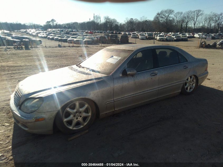 WDBNG83J63A362481 2003 Mercedes-Benz S-Class 4.3L