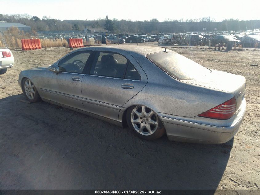 WDBNG83J63A362481 2003 Mercedes-Benz S-Class 4.3L