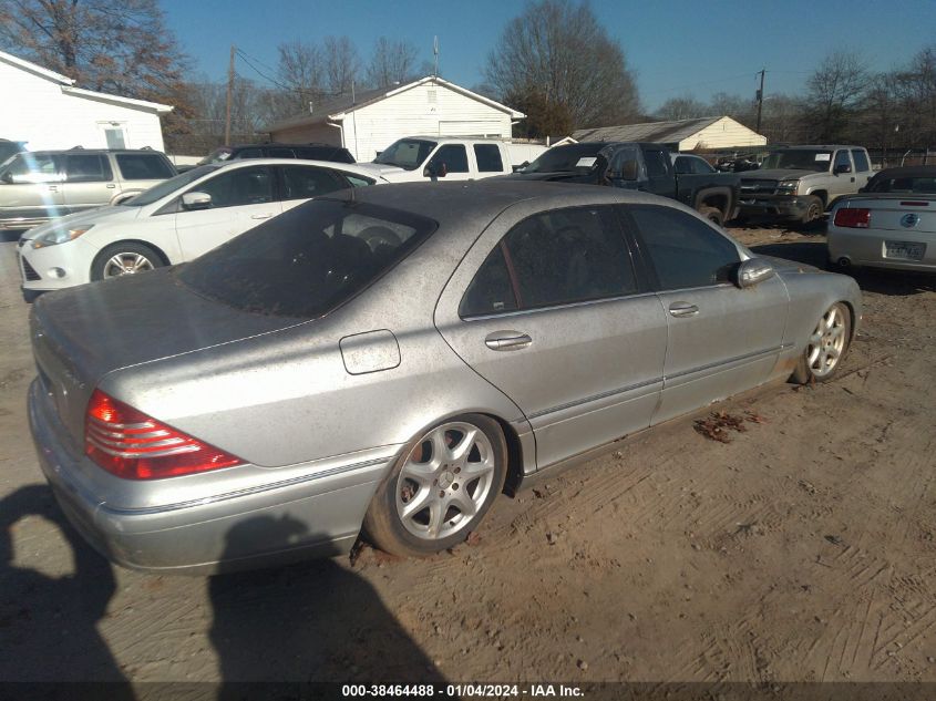 WDBNG83J63A362481 2003 Mercedes-Benz S-Class 4.3L