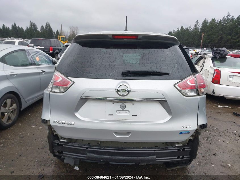 2014 Nissan Rogue S/Sl/Sv VIN: 5N1AT2MV9EC776593 Lot: 38464621