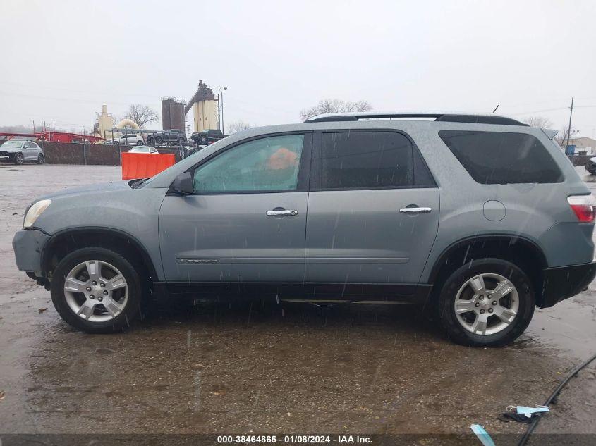 1GKER13708J249144 2008 GMC Acadia Sle-1