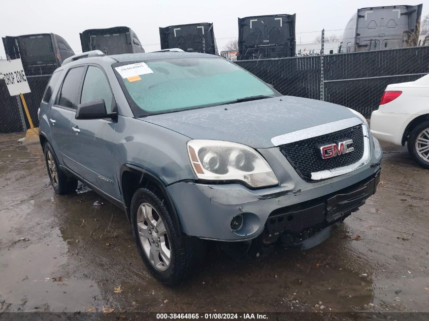 2008 GMC Acadia Sle-1 VIN: 1GKER13708J249144 Lot: 38464865