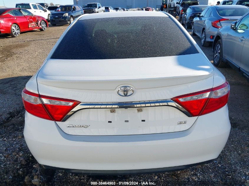 2016 Toyota Camry Se VIN: 4T1BF1FK4GU244108 Lot: 38464903