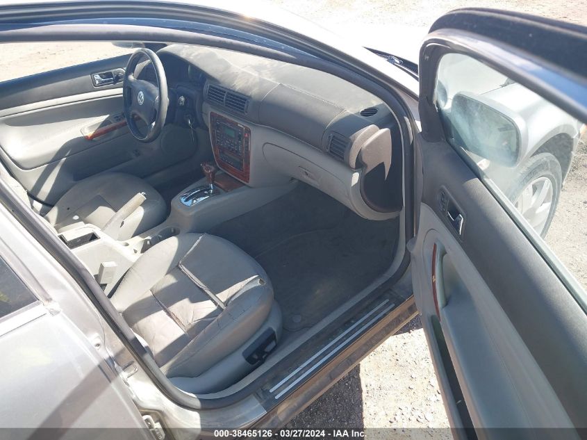 2003 Volkswagen Passat Glx VIN: WVWYH63B93E360029 Lot: 38465126