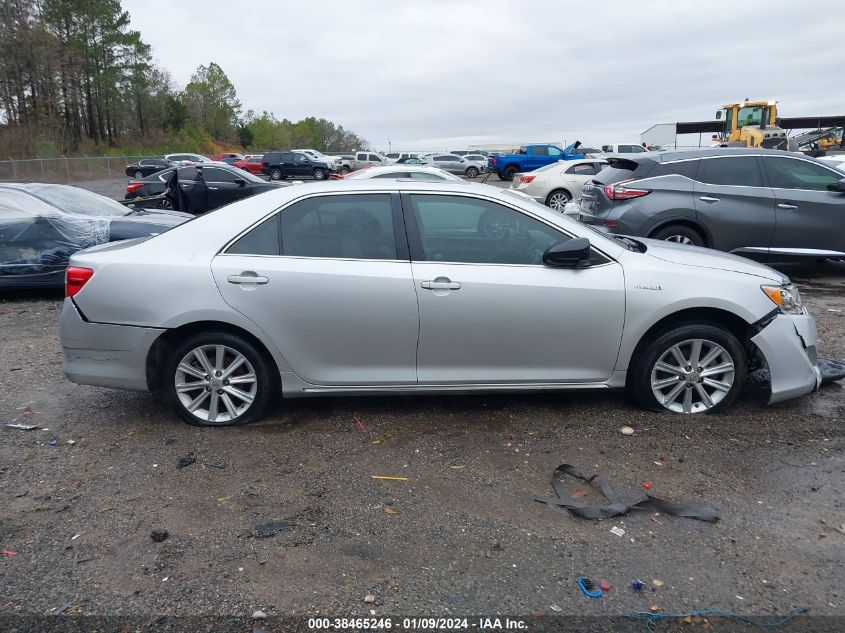 2012 Toyota Camry Hybrid Xle VIN: 4T1BD1FK4CU022832 Lot: 38465246