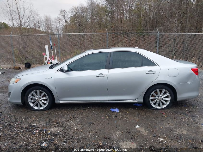 2012 Toyota Camry Hybrid Xle VIN: 4T1BD1FK4CU022832 Lot: 38465246