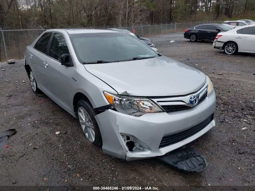 2012 Toyota Camry Hybrid Xle VIN: 4T1BD1FK4CU022832 Lot: 38465246