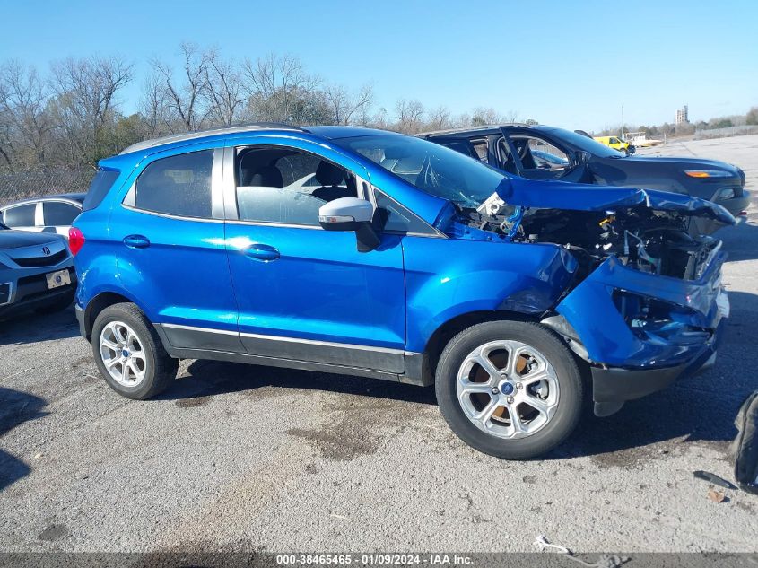 2020 Ford Ecosport Se VIN: MAJ3S2GE2LC331479 Lot: 38465465