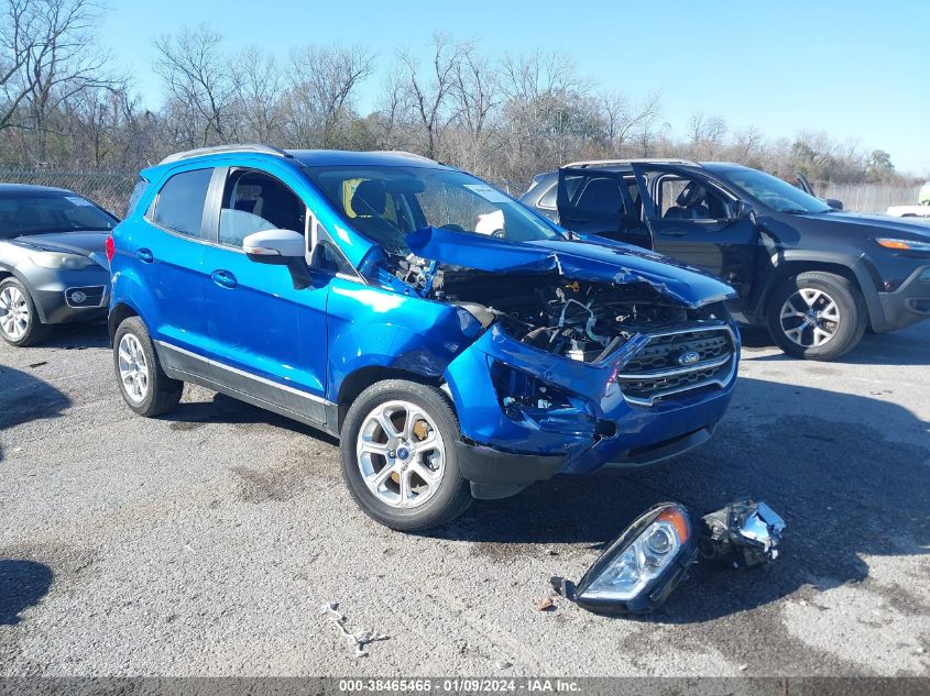 2020 Ford Ecosport Se VIN: MAJ3S2GE2LC331479 Lot: 38465465