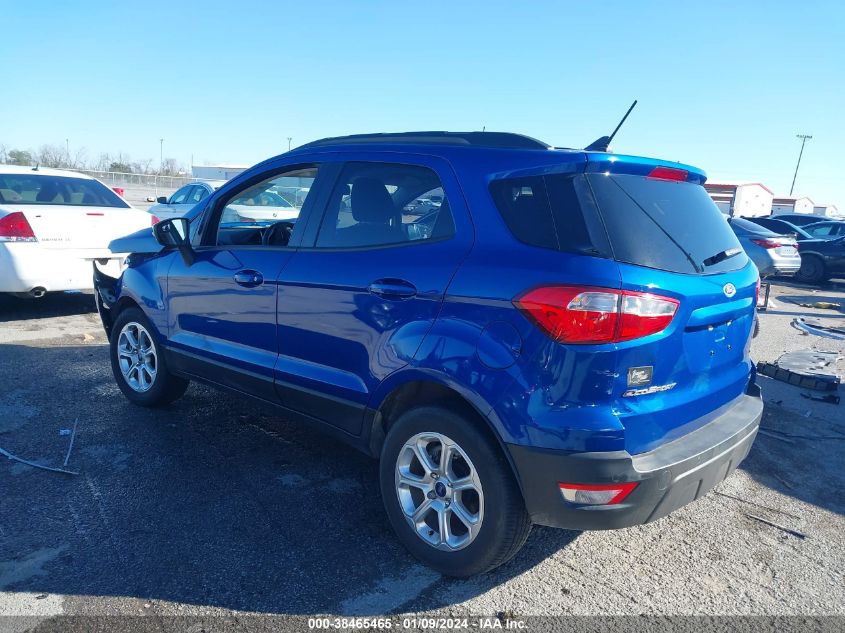 2020 Ford Ecosport Se VIN: MAJ3S2GE2LC331479 Lot: 38465465