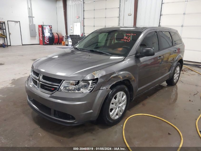 2013 Dodge Journey Se VIN: 3C4PDCAB8DT724130 Lot: 38465519