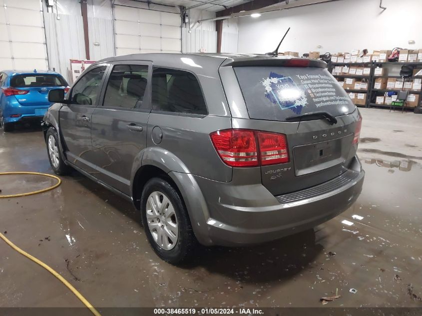 2013 Dodge Journey Se VIN: 3C4PDCAB8DT724130 Lot: 38465519